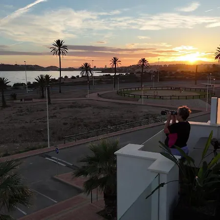Apartamento Calanegra Con Solarium En Puerto De Mazarron Costa Calida Murcia Exterior photo